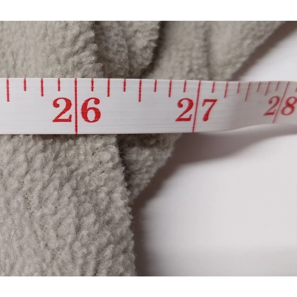 Columbia Sweater Mens XL Tan Fleece Full Zip Outdoors Sweatshirt VTG Work Comfy - Picture 8 of 16